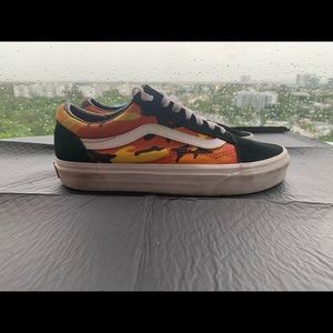 Vans Old Skool Reissue Pop Camo size 4.5